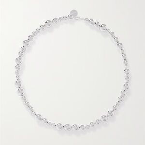 Lie Studio silver ball necklace
